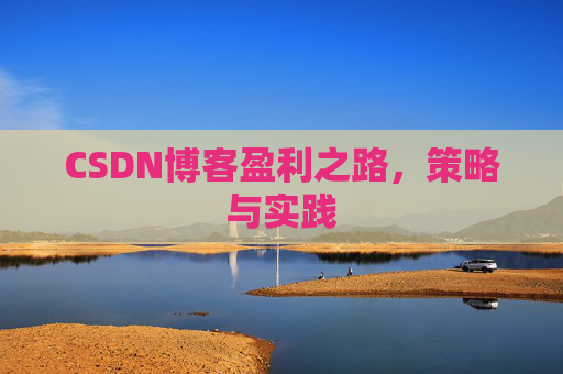 CSDN博客盈利之路,策略与实践